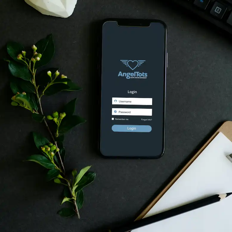 AngelTots.com marketing example image.