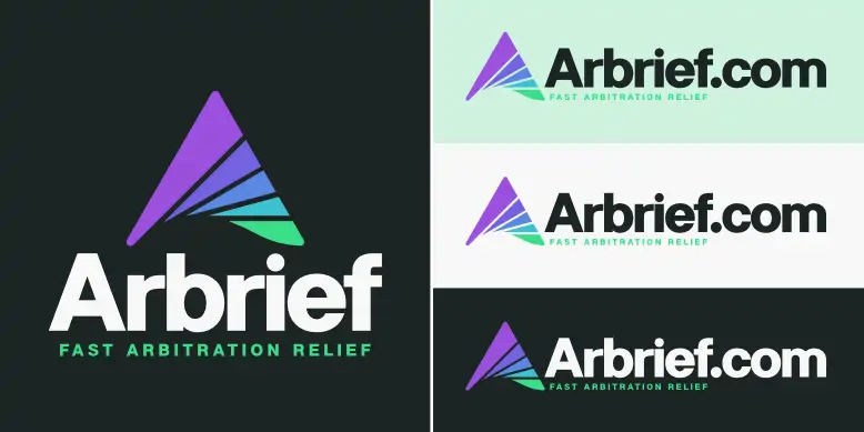 Arbrief.com logo bundle image.