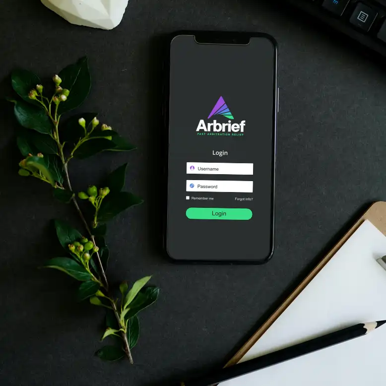 Arbrief.com marketing example image.