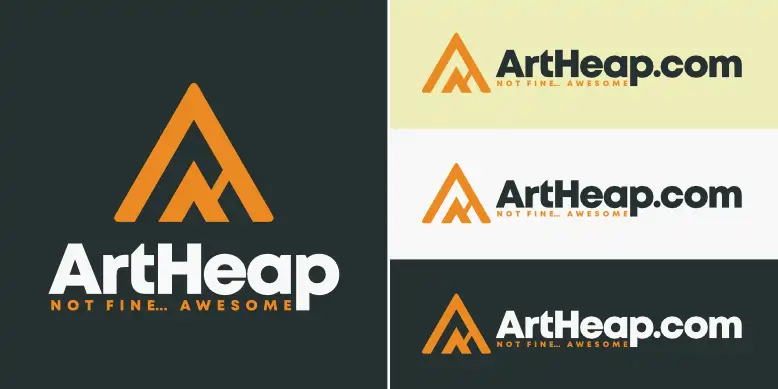 ArtHeap.com logo bundle image.
