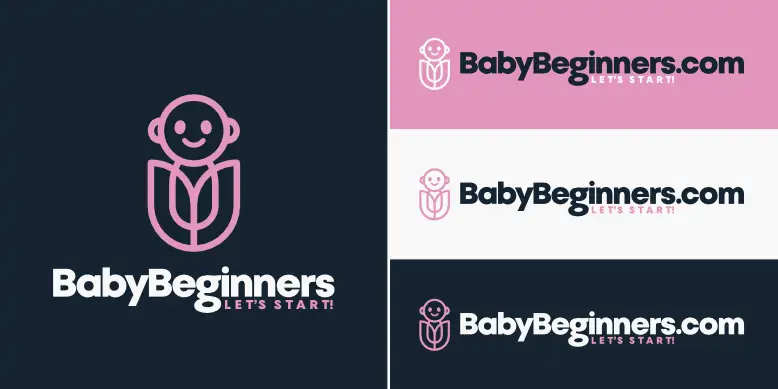 BabyBeginners.com logo bundle image.