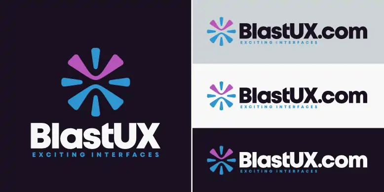BlastUX.com logo bundle image.