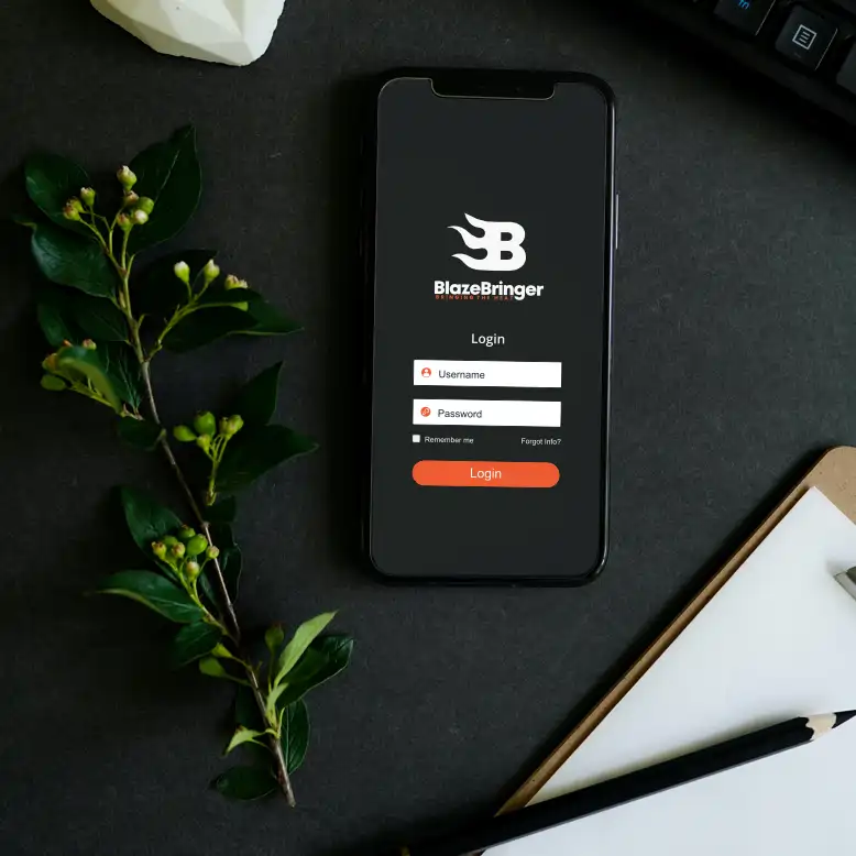 BlazeBringer.com marketing example image.