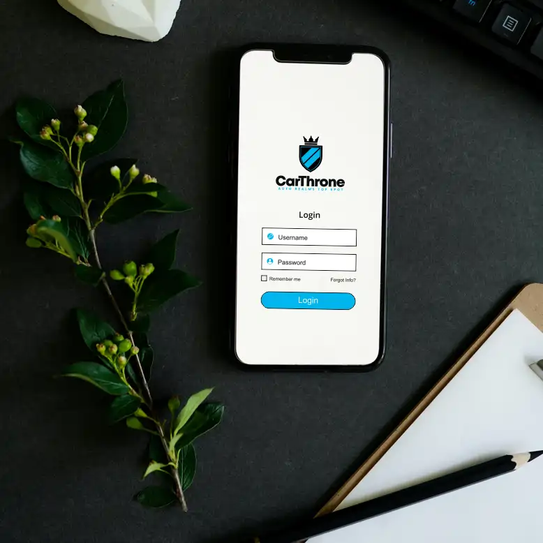 CarThrone.com marketing example image.