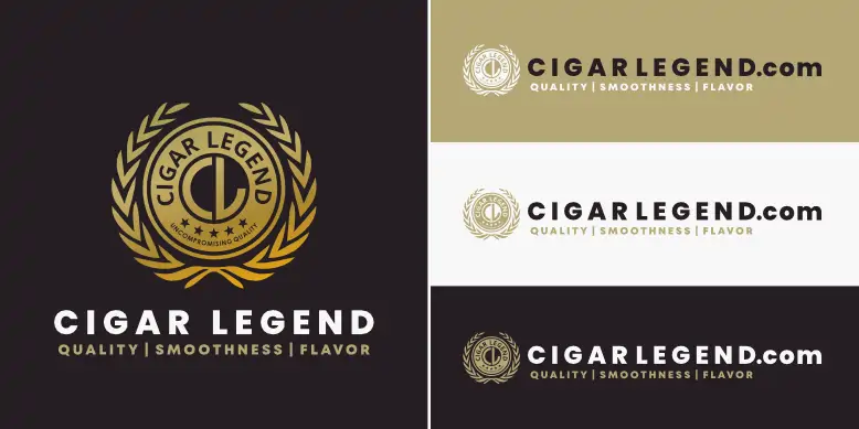CigarLegend.com logo bundle image.
