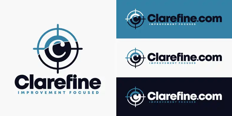 Clarefine.com logo bundle image.