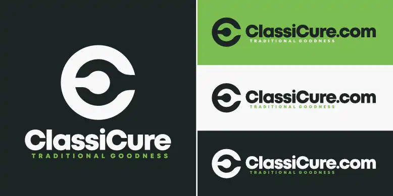 ClassiCure.com logo bundle image.