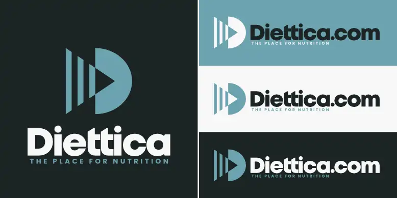 Diettica.com logo bundle image.
