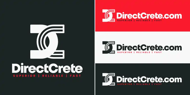 DirectCrete.com logo bundle image.