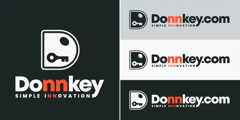 Donnkey.com logo bundle image.