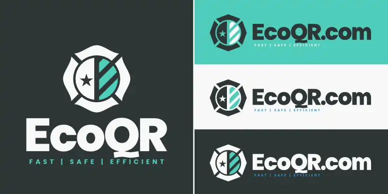 EcoQR.com logo bundle image.