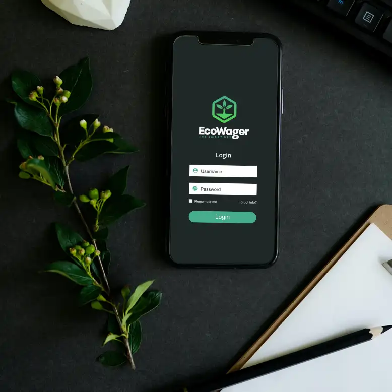 EcoWager marketing example image.