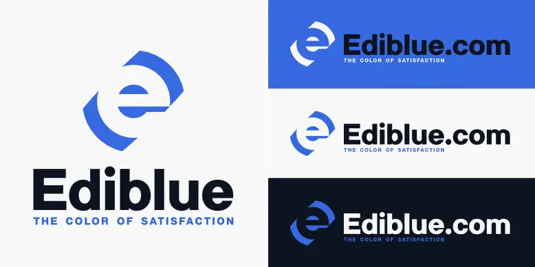 Ediblue.com logo bundle image.