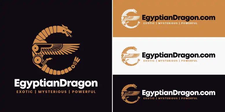 EgyptianDragon.com logo bundle image.