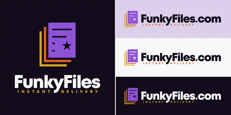 FunkyFiles.com logo bundle image.