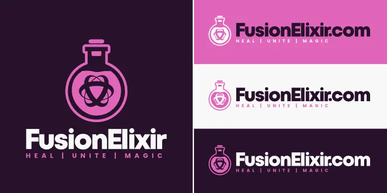 FusionElixir.com logo bundle image.