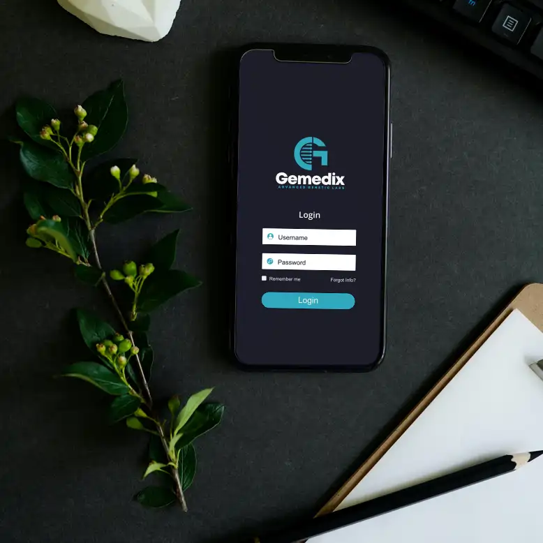 Gemedix.com marketing example image.