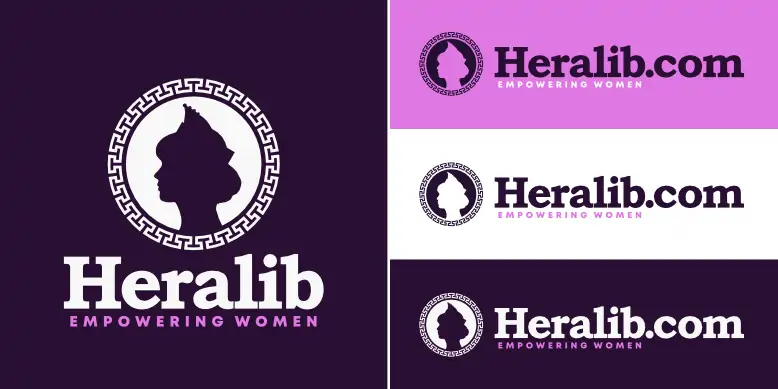 Heralib.com logo bundle image.
