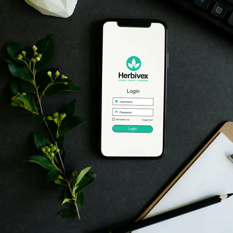 Herbivex.com marketing example image.