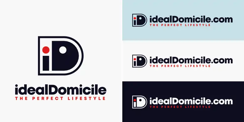 IdealDomicile.com logo bundle image.