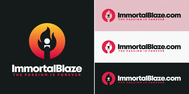 ImmortalBlaze.com logo bundle image.