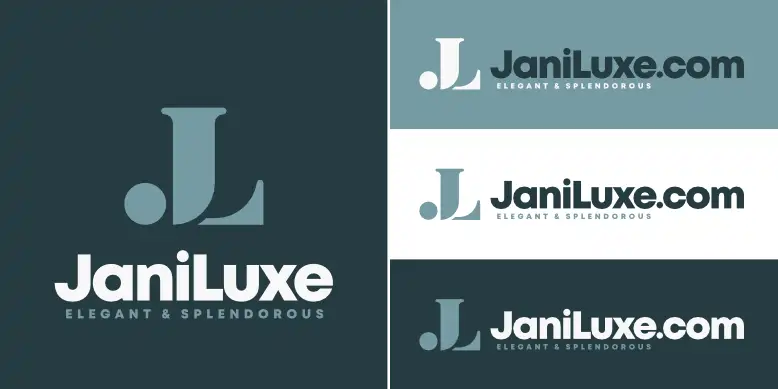 JaniLuxe.com logo bundle image.