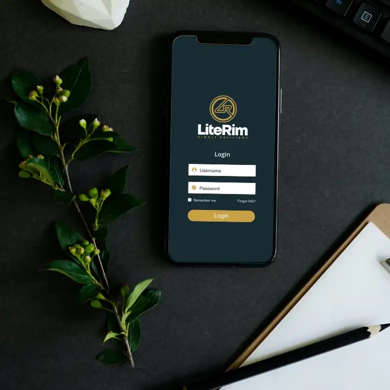 LiteRim.com marketing example image.