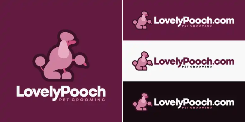 LovelyPooch.com logo bundle image.