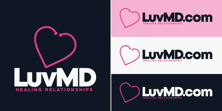 LuvMD.com logo bundle image.