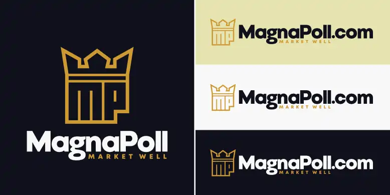 MagnaPoll.com logo bundle image.