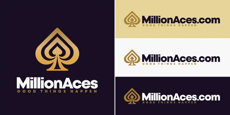 MillionAces.com logo bundle image.