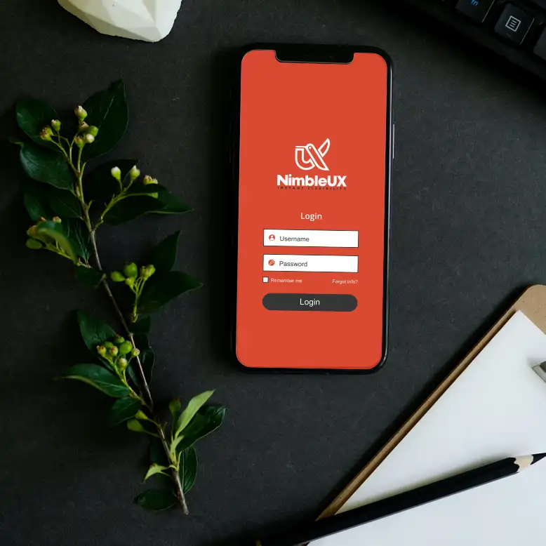 NimbleUX.com marketing example image.