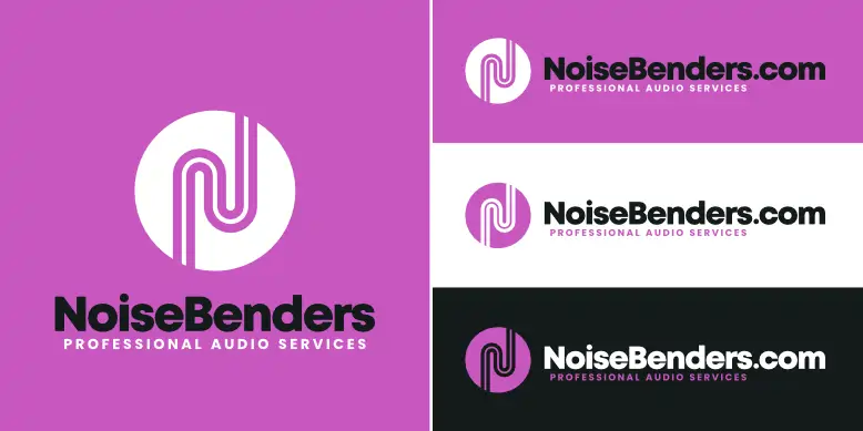 NoiseBenders.com logo bundle image.