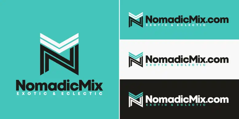 NomadicMix.com logo bundle image.