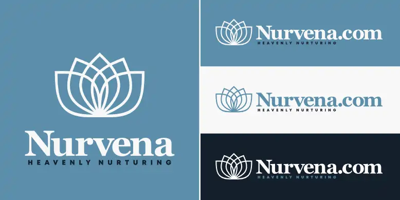 Nurvena.com logo bundle image.