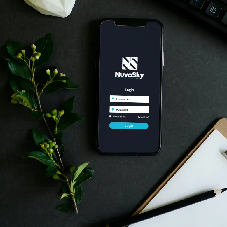 NuvoSky.com marketing example image.