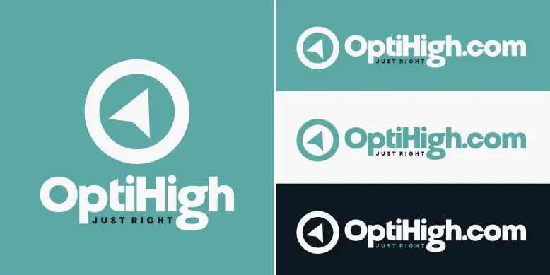 OptiHigh.com logo bundle image.
