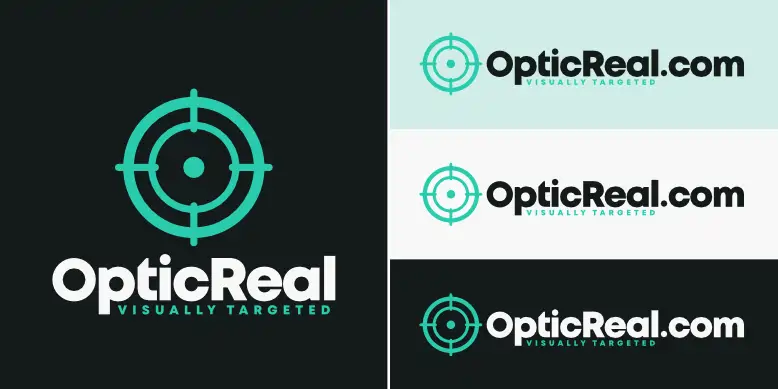OpticReal.com logo bundle image.