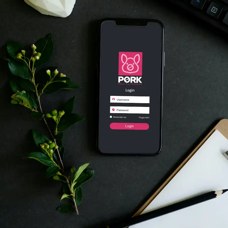 P0RK.com marketing example image.