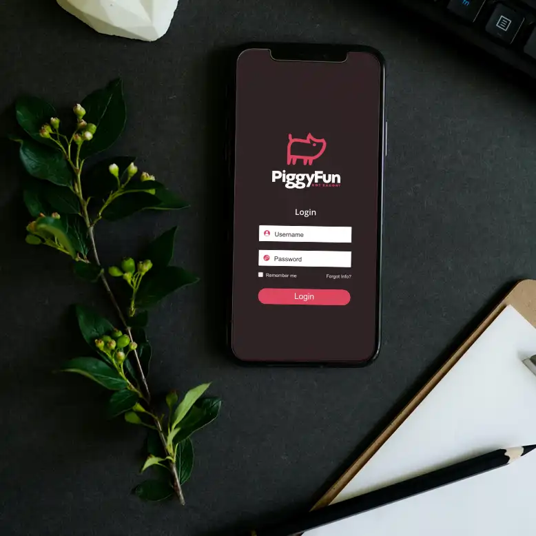 PiggyFun.com marketing example image.