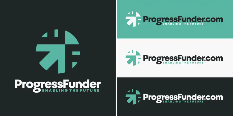 ProgressFunder.com logo bundle image.