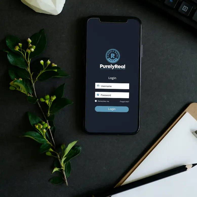 PurelyReal.com marketing example image.