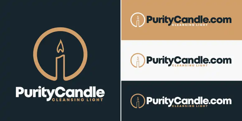 PurityCandle.com logo bundle image.