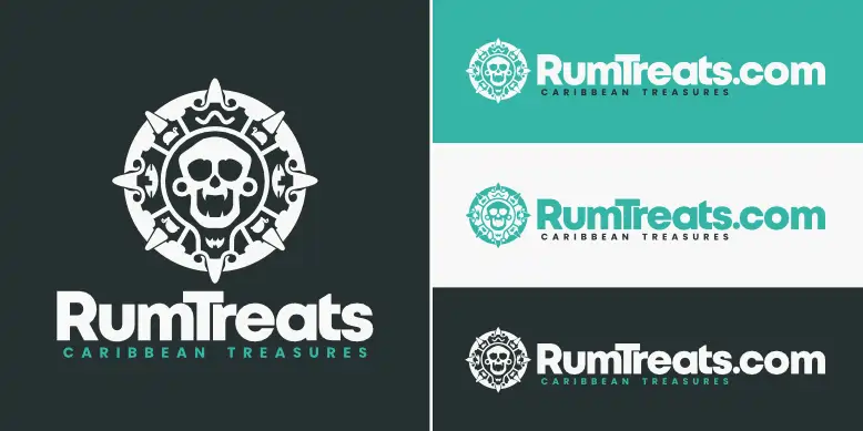 RumTreats.com logo bundle image.