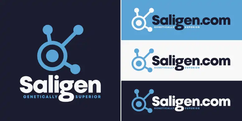 Saligen.com logo bundle image.