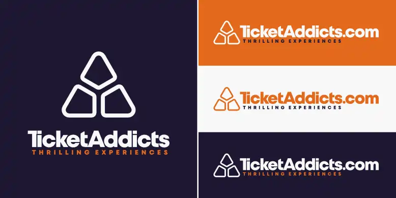 TicketAddicts.com logo bundle image.