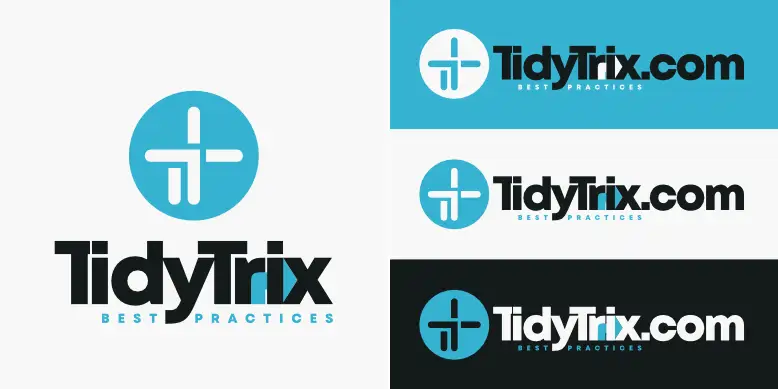 TidyTrix.com logo bundle image.