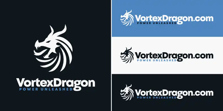 VortexDragon.com logo bundle image.