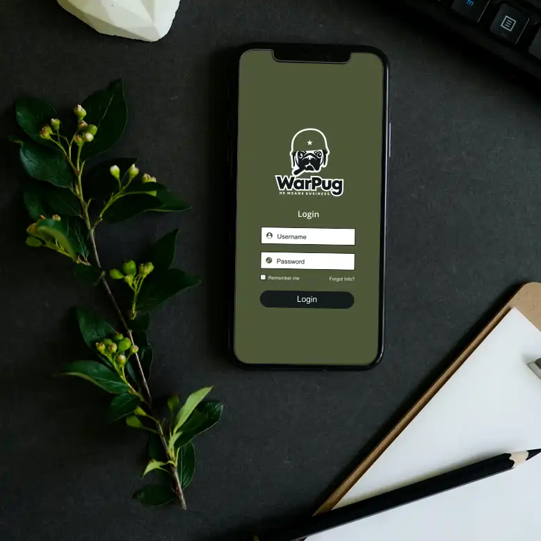 WarPug marketing example image.