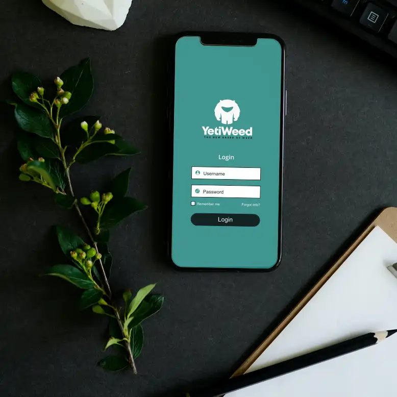 YetiWeed.com marketing example image.